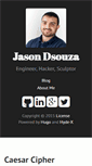 Mobile Screenshot of jasondsouza.org